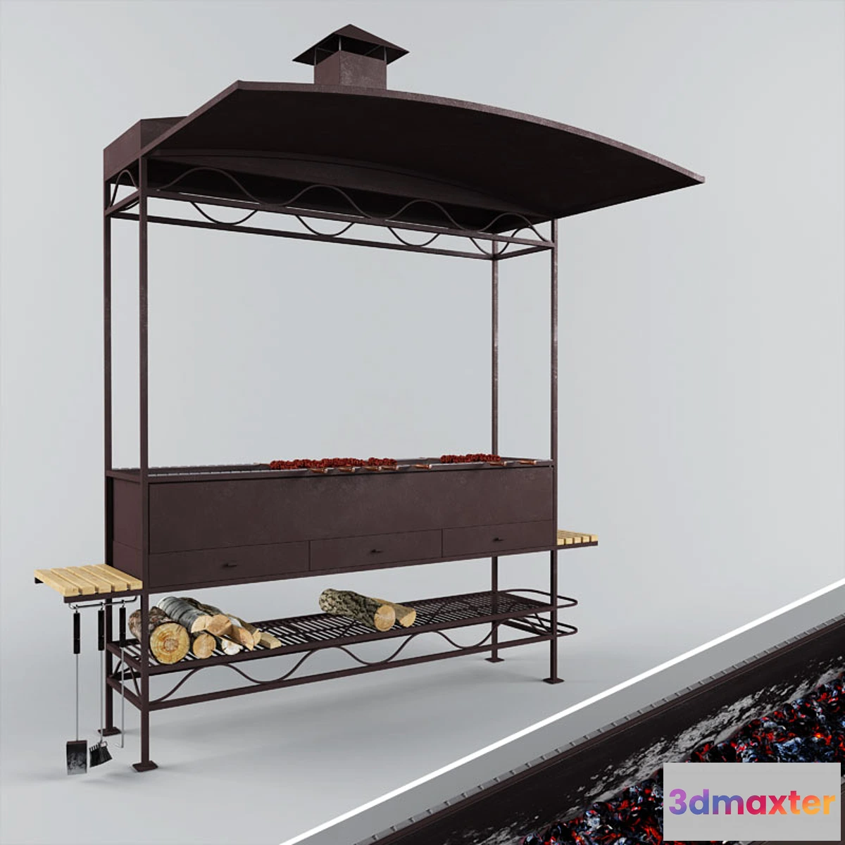 1269145 - Mangal forged 3D Max