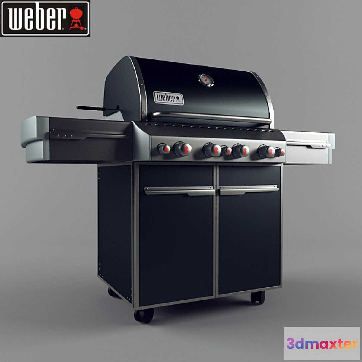 1275648 - grills WEBER 3D Max