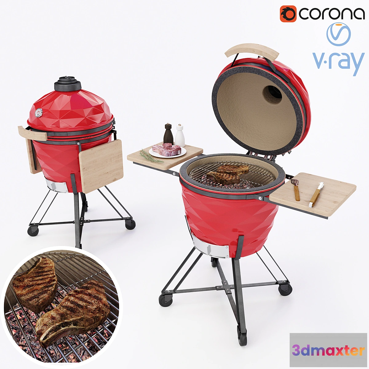 1340906 - Camado_grill _ Camado Grill 3D Max