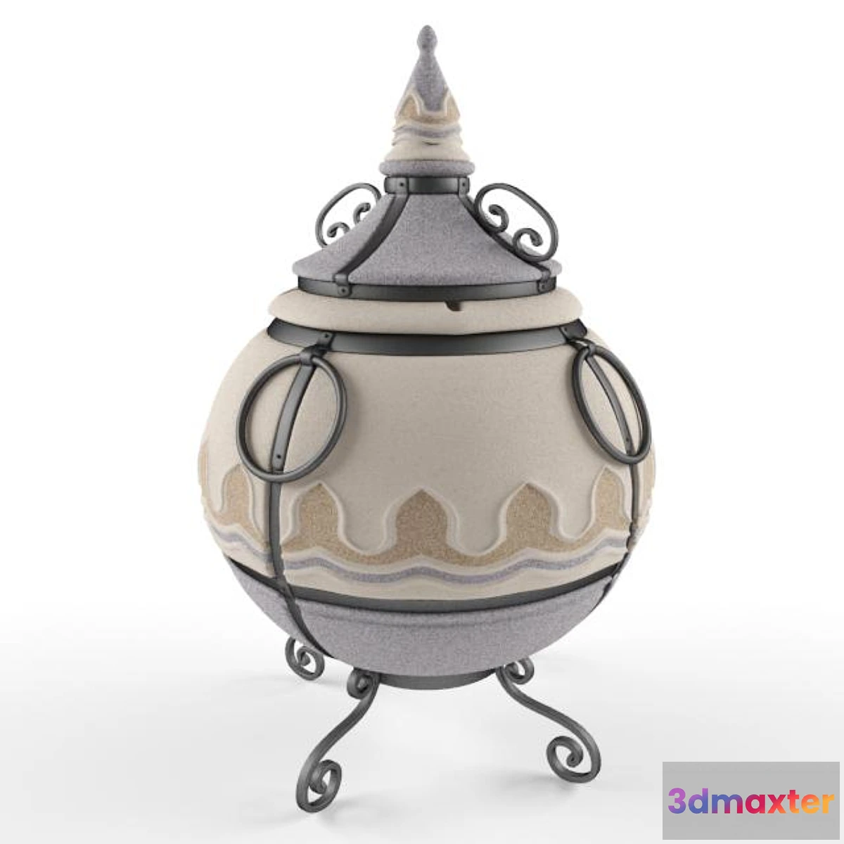 1392776 - Ceramic grill 3D Max