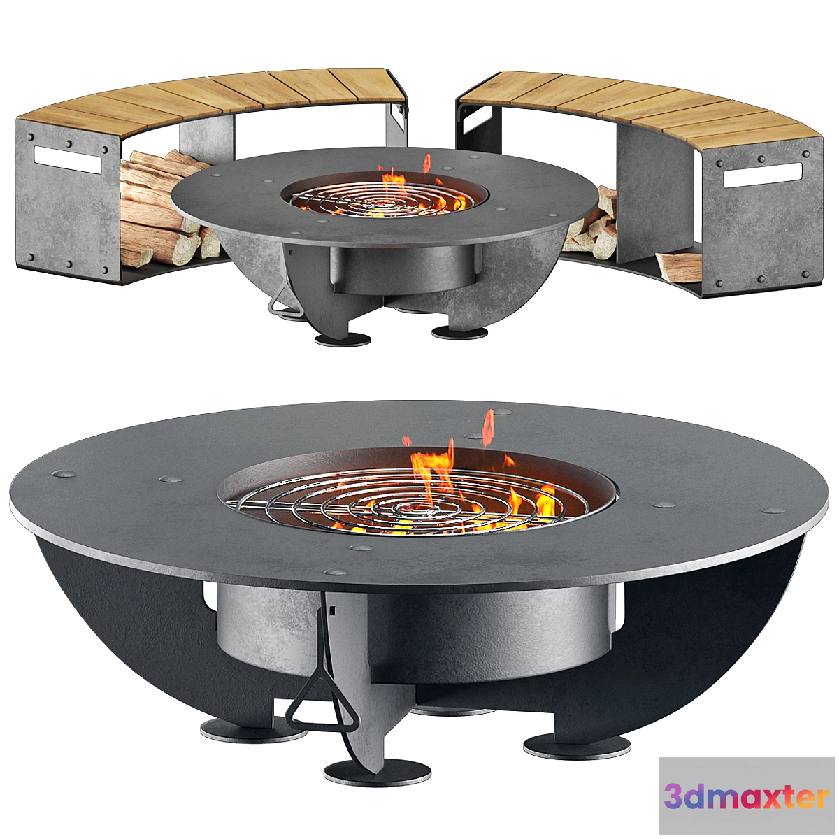 1464644 - outdoor fireplace 5 3D Max