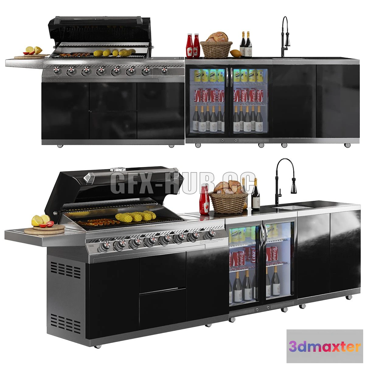 1543759 - Whistler Outdoor Grill 3D Max