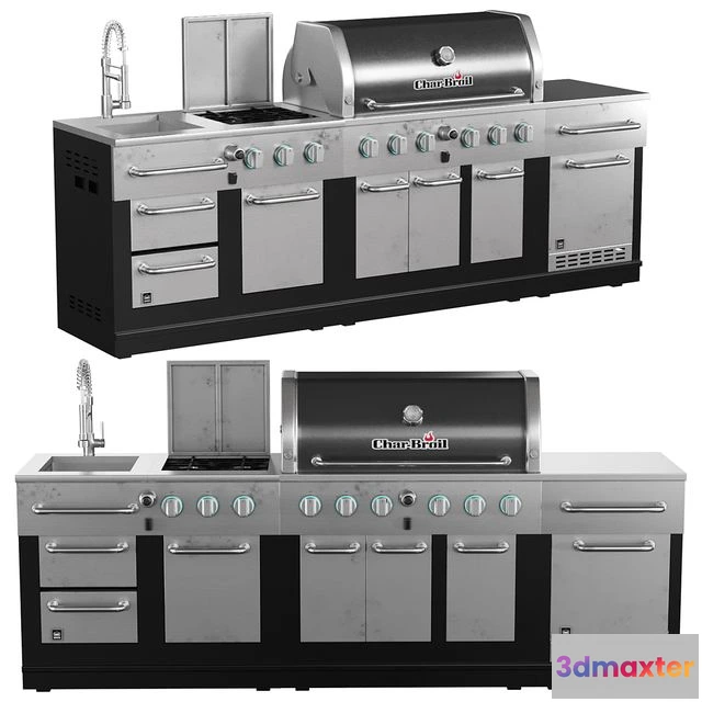 1544095 - lowes outdoor kitchen 3D Max