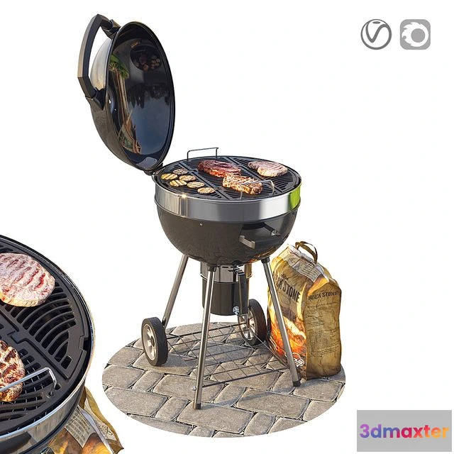 1546064 - Napoleon Pro Charcoal 3D Max