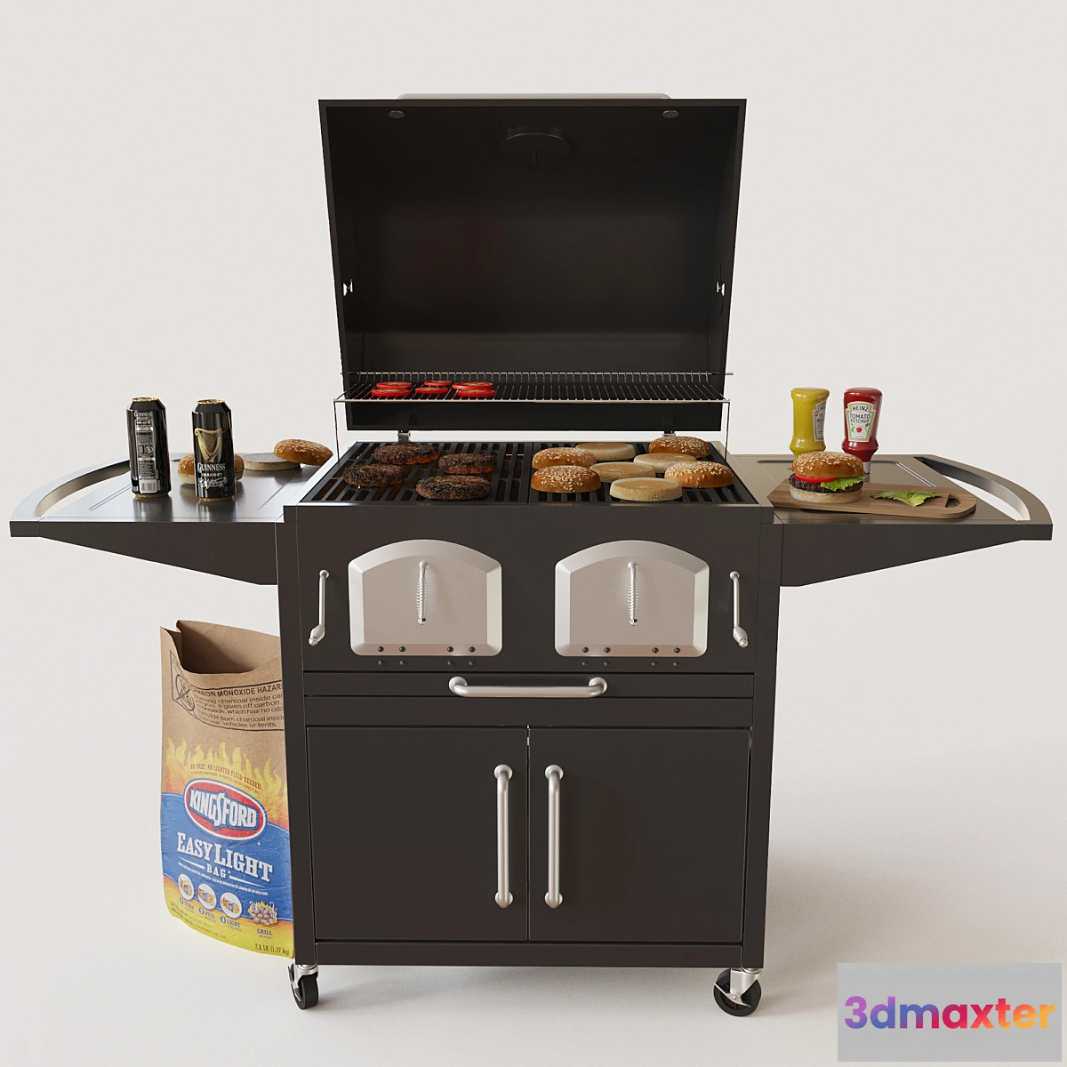 739813 - Bravo Premium Charcoal Grill - No.3