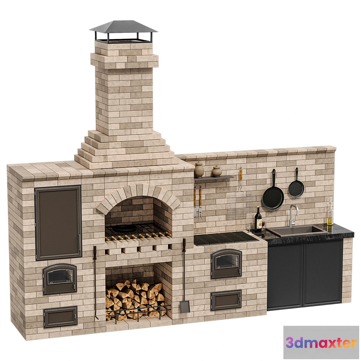 776955 - Barbecue BIG R 78 radius