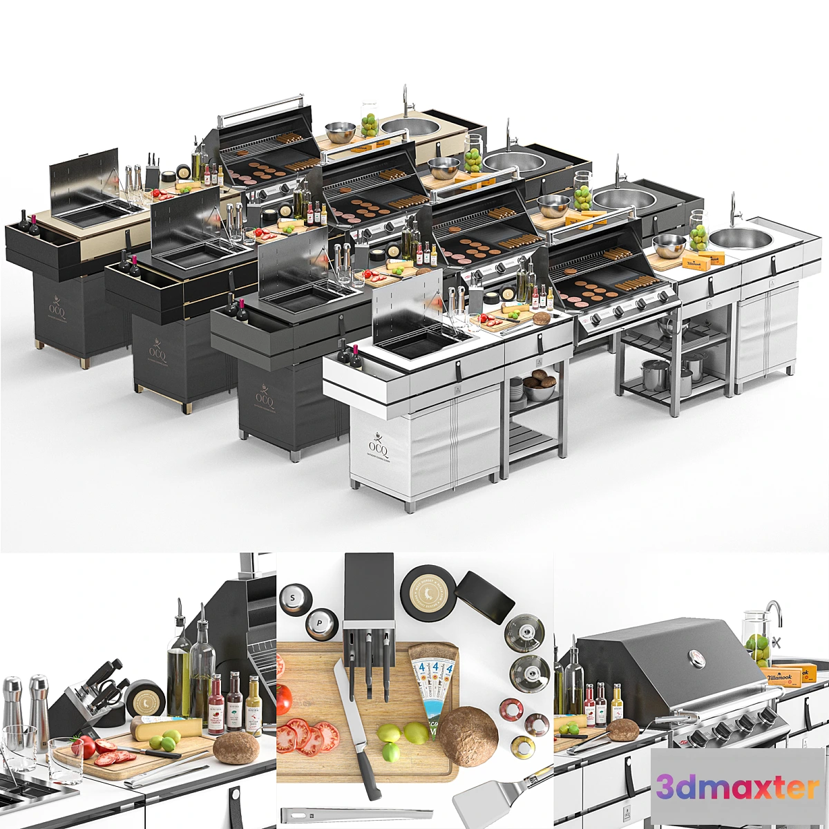 776969 - OCQ Modular Barbecue