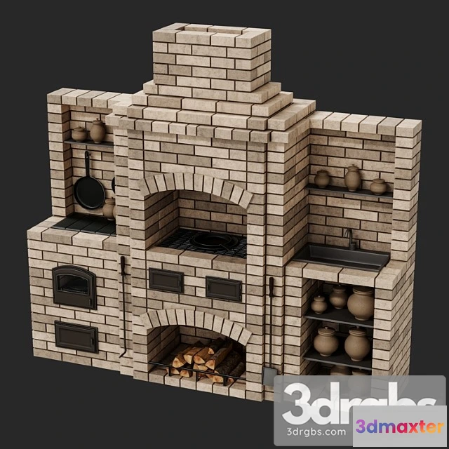 904822 - Brick oven barbecue 3