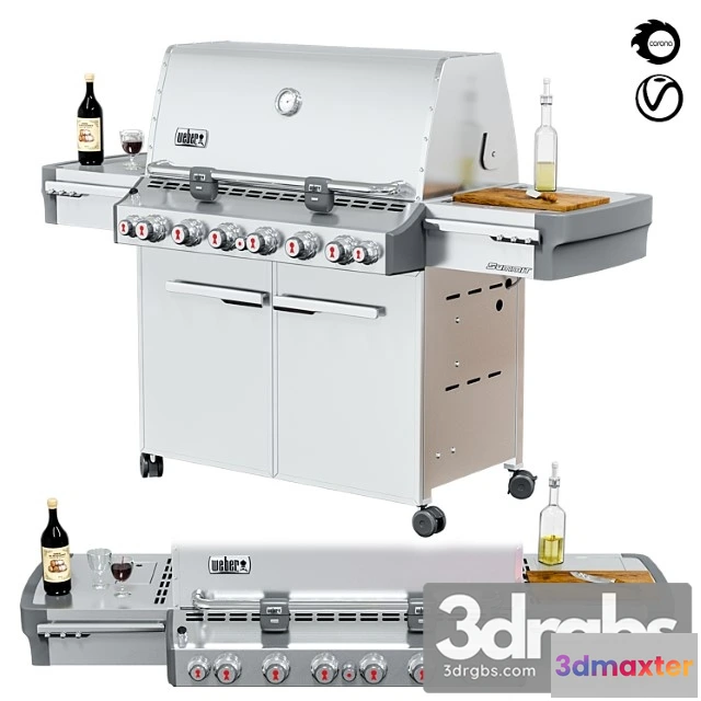 904870 - Gas Grill Weber Summit S 670 Gbps