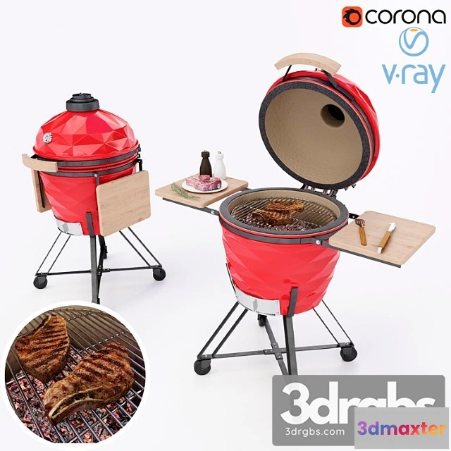 904884 - Kamado Grill Gril Kamado