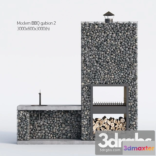 904898 - Modern Barbecue From Gabion 2