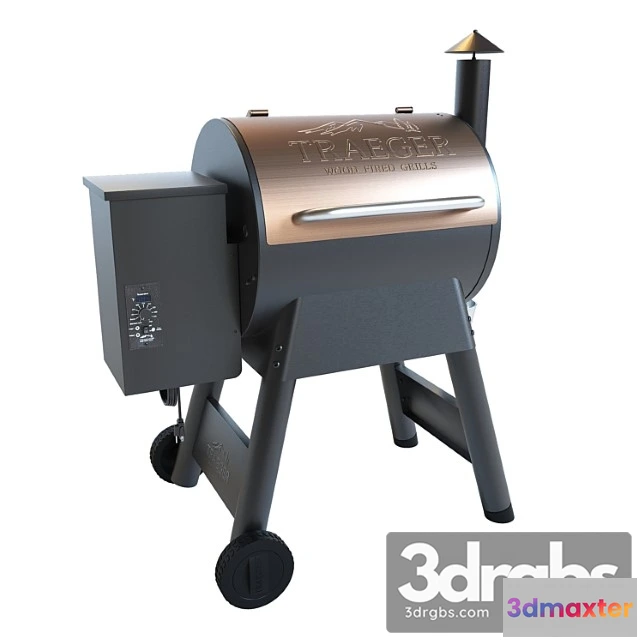 904920 - Outdoor BBQ Grill Traeger Pro Series 22