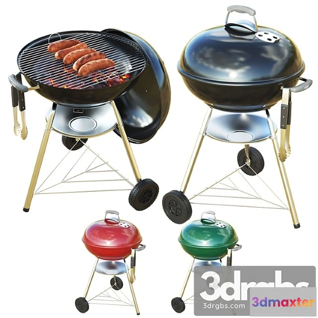 904938 - Portable kettle bbq grill