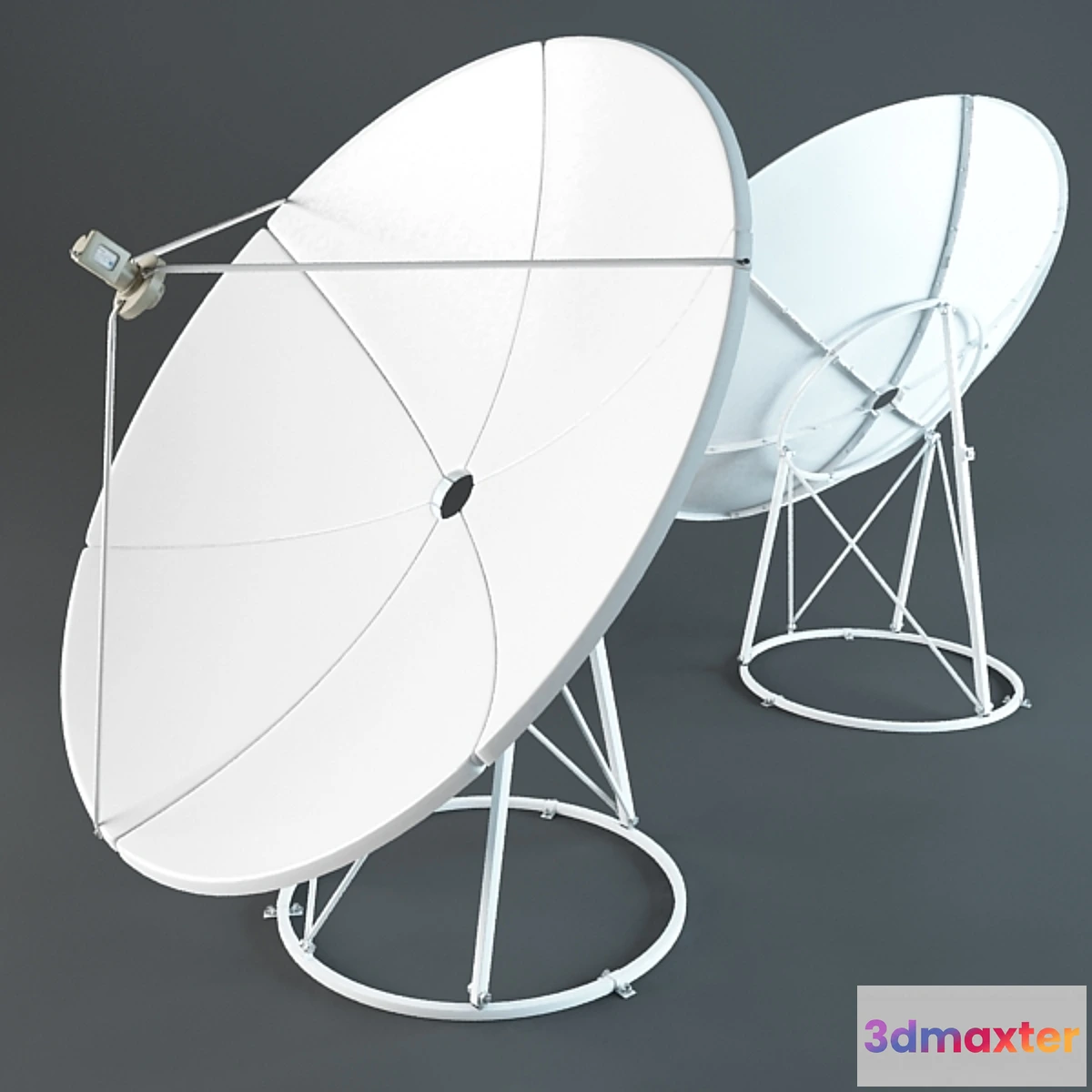 1267205 - Satellite antenna 3D Max