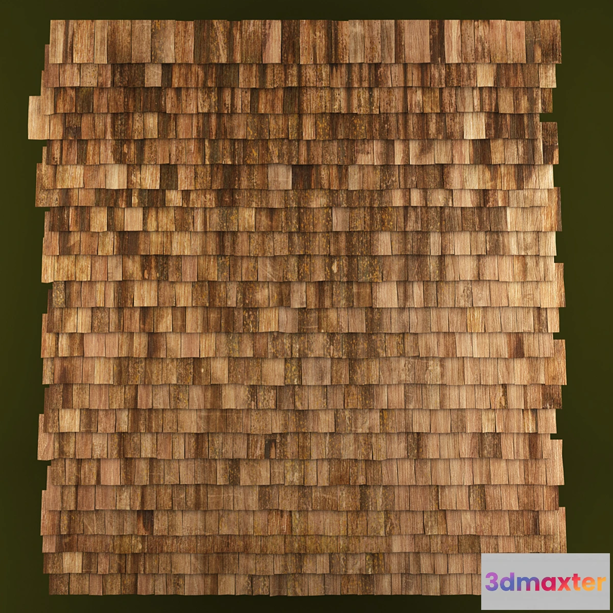 1274018 - Shingles (wooden tiles) 3D Max