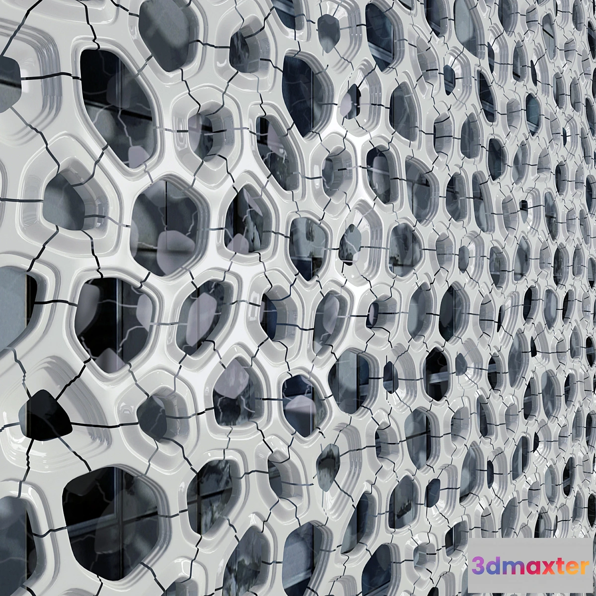 1308075 - Bionica decorative facade 3D Max