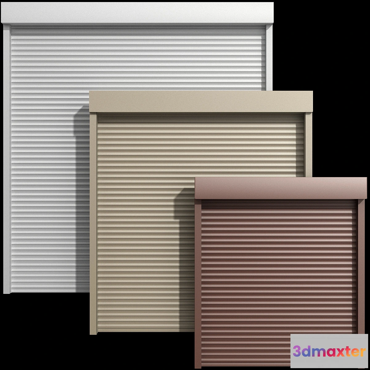1324221 - Blind roll shutter for windows and doors - No.2 3D Max