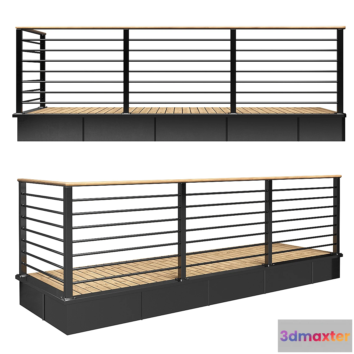 1338033 - Railing 03 3D Max