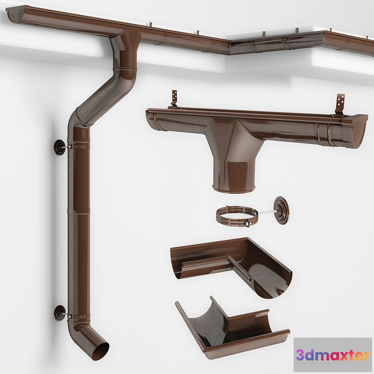 1342029 - Gutter system - No.2 3D Max