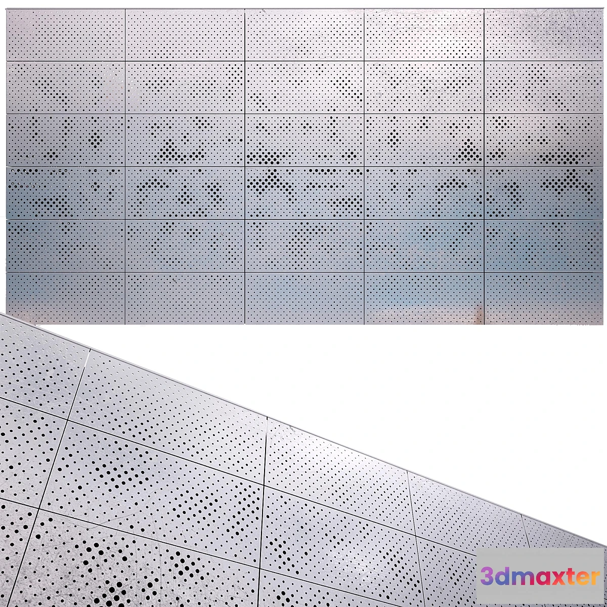 1356919 - perforated metal panel N13 - No.2 3D Max