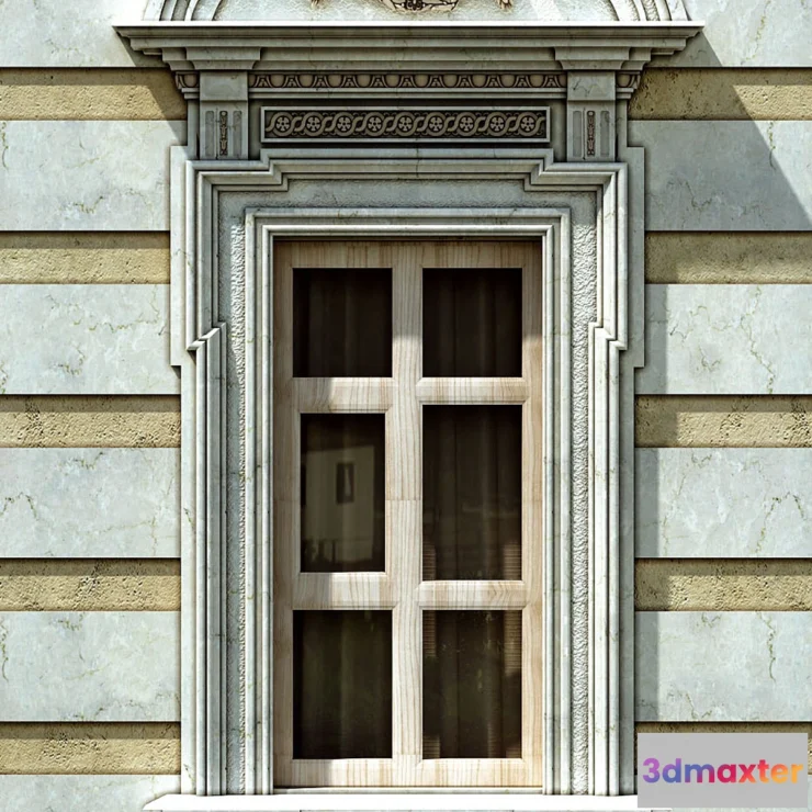 1392992 - Platband window 3D Max