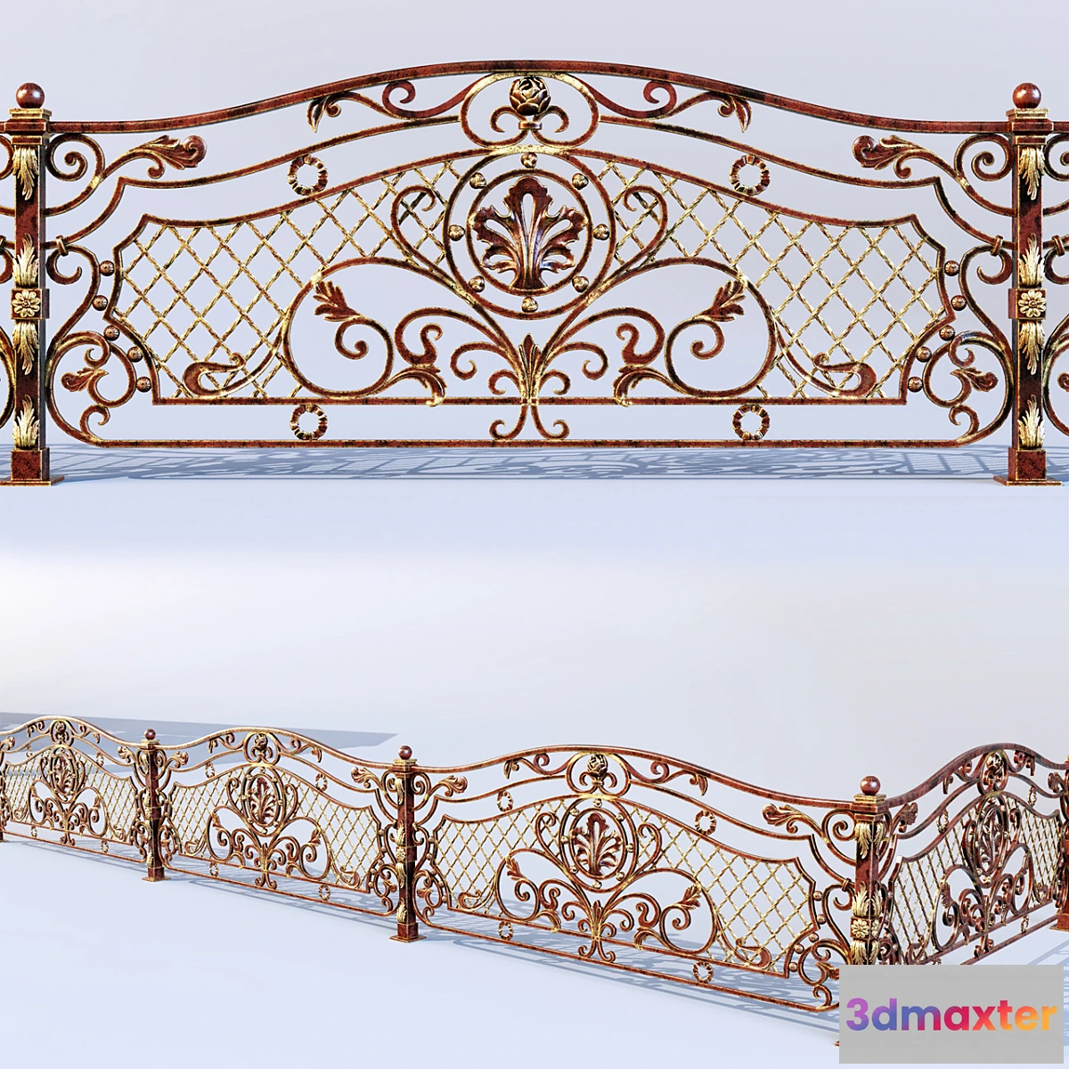 1411962 - Fencing art-kovka 3D Max