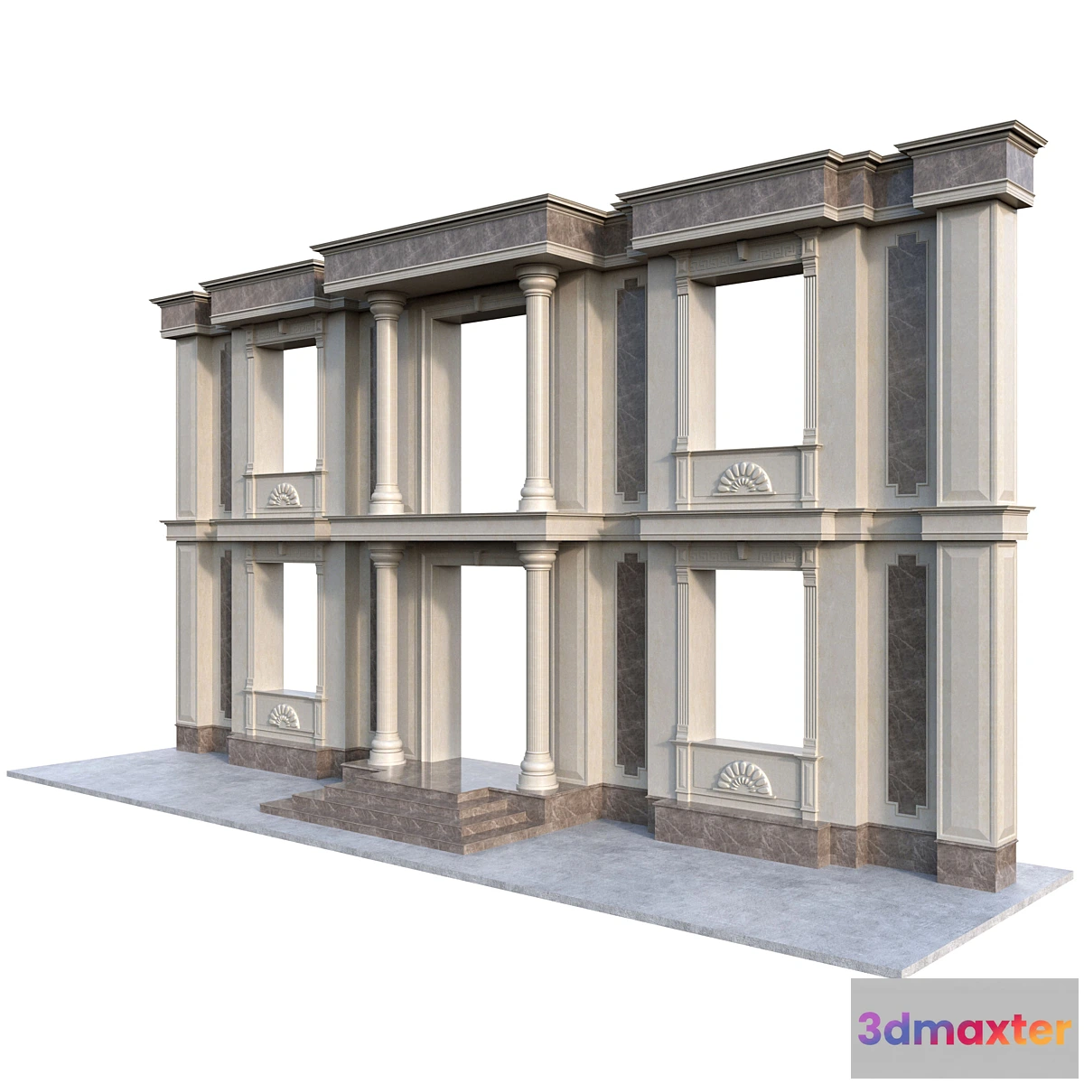 1417086 - facade 02 3D Max