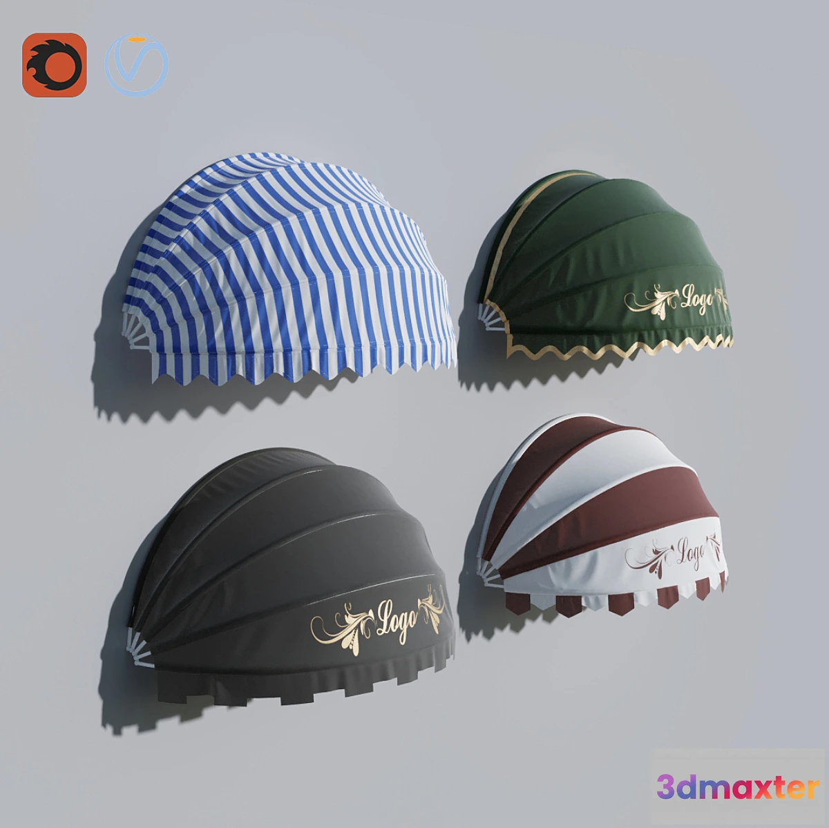 1433430 - Sun protection awnings 3D Max