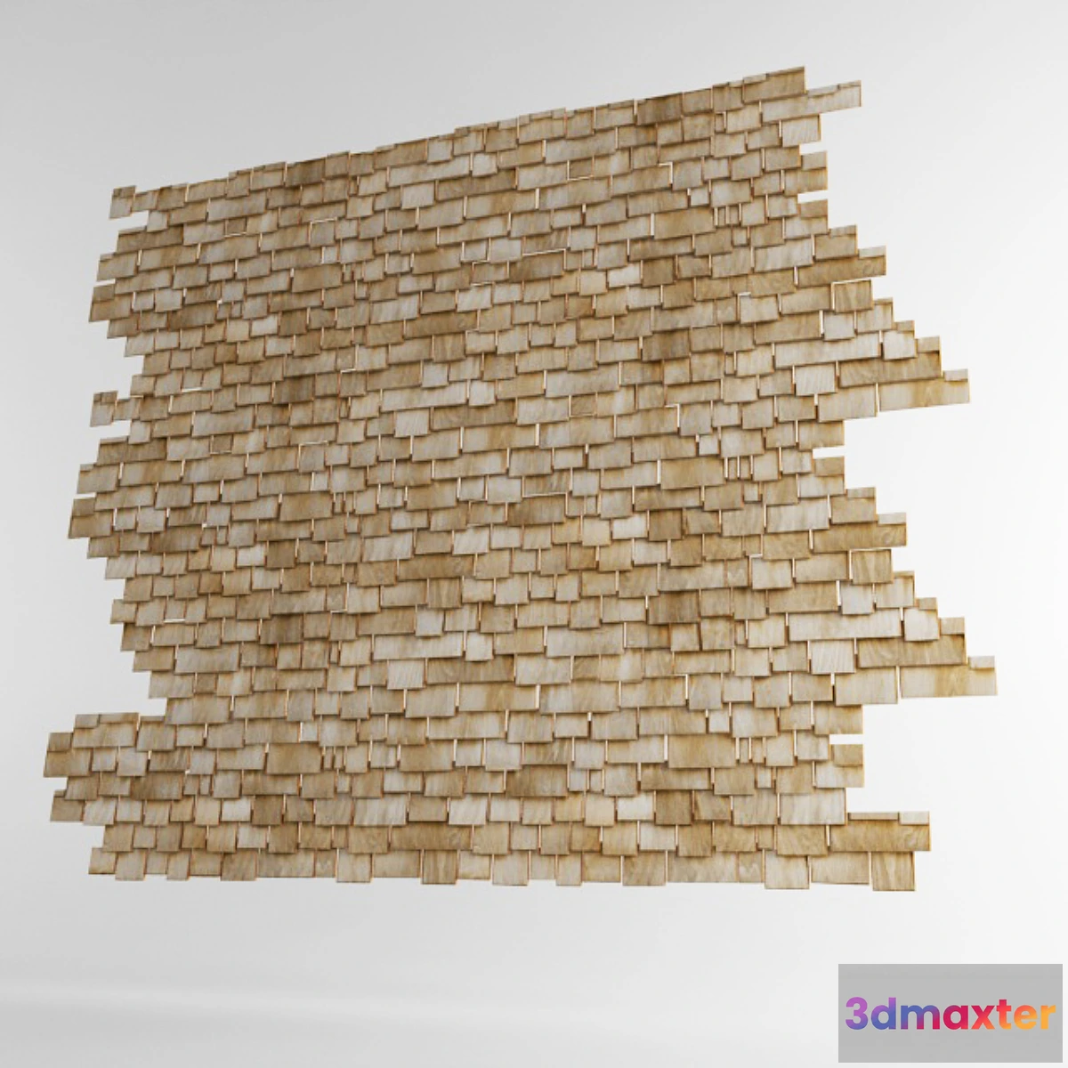 1440026 - Shingles (wooden tiles) 3D Max