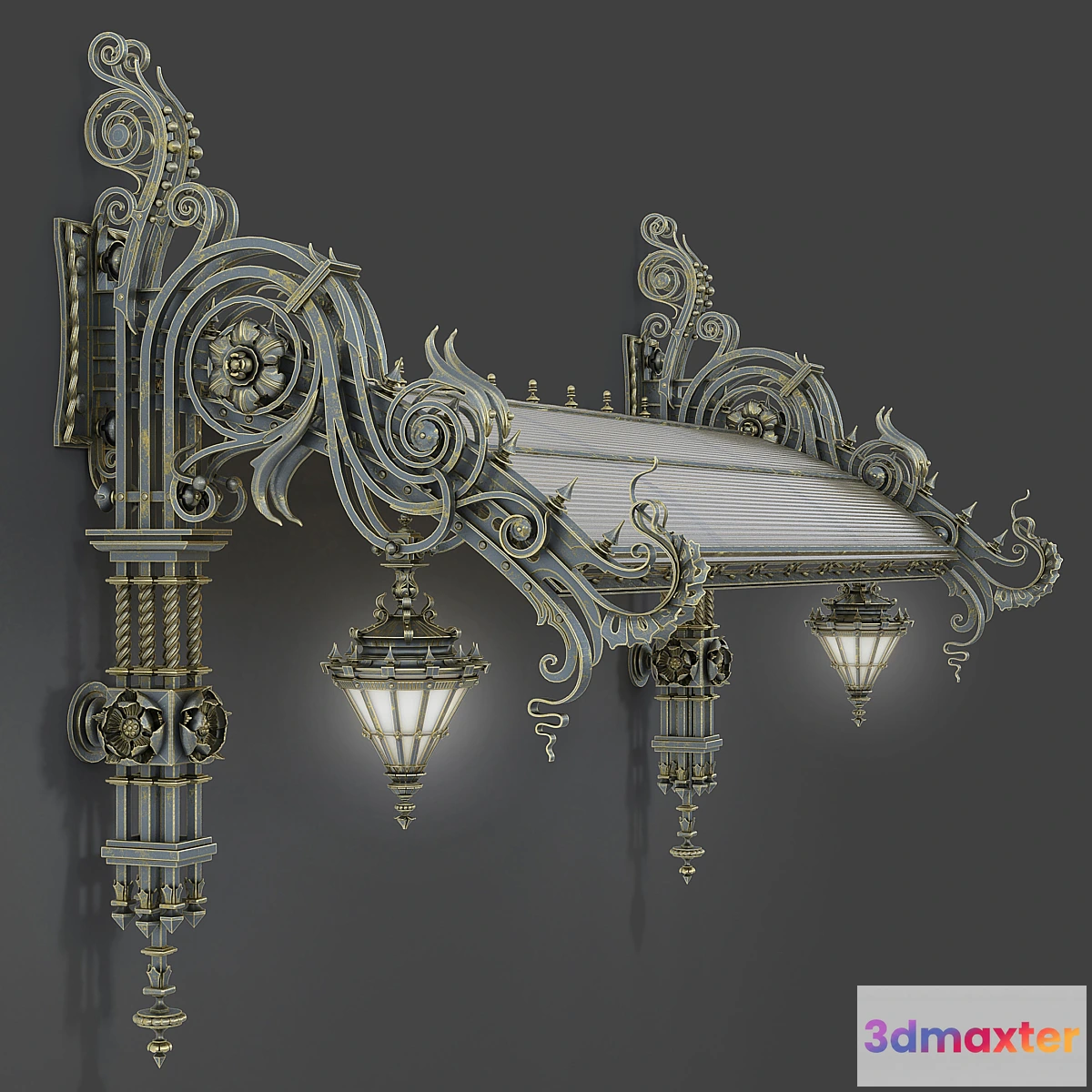 1448506 - Forged visor 002 3D Max