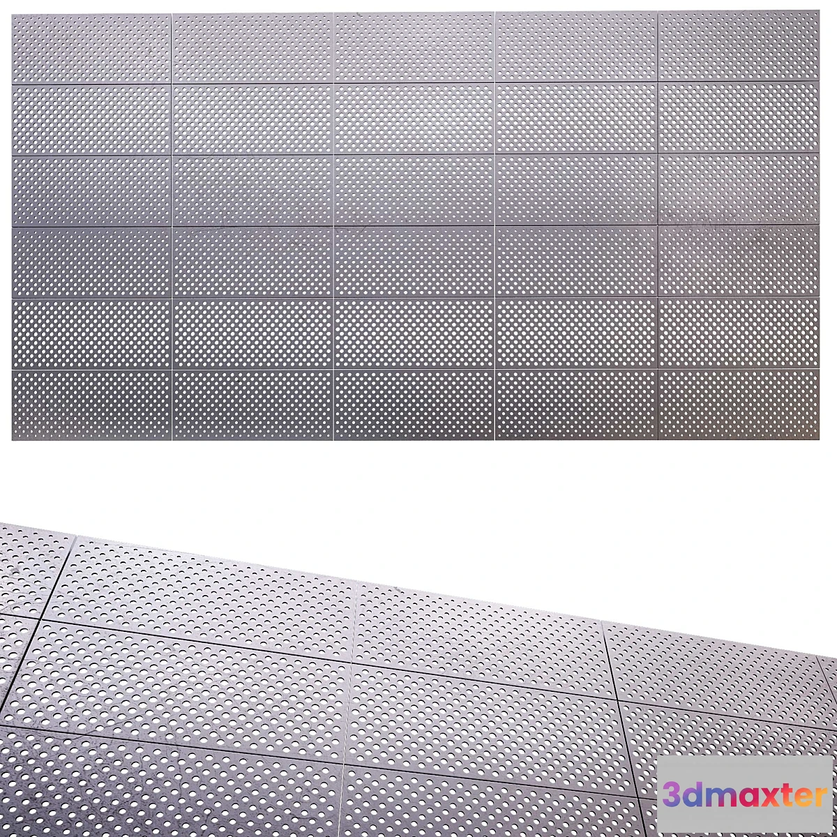 1452184 - perforated metal panel N6 3D Max