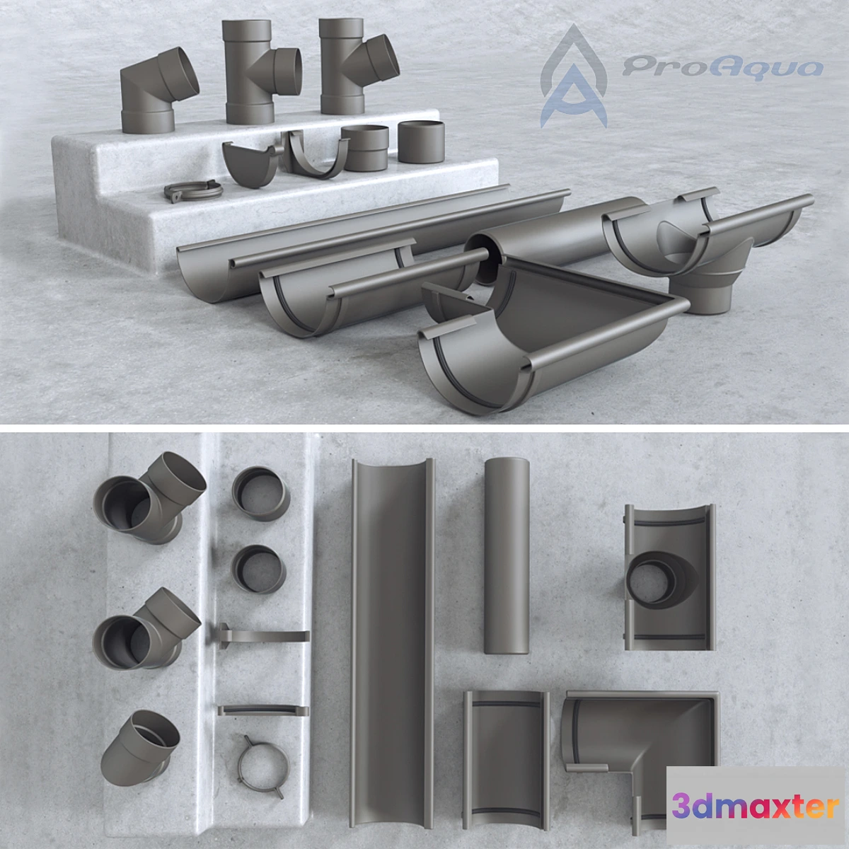 1455788 - Rainwater system ProAqua 3D Max