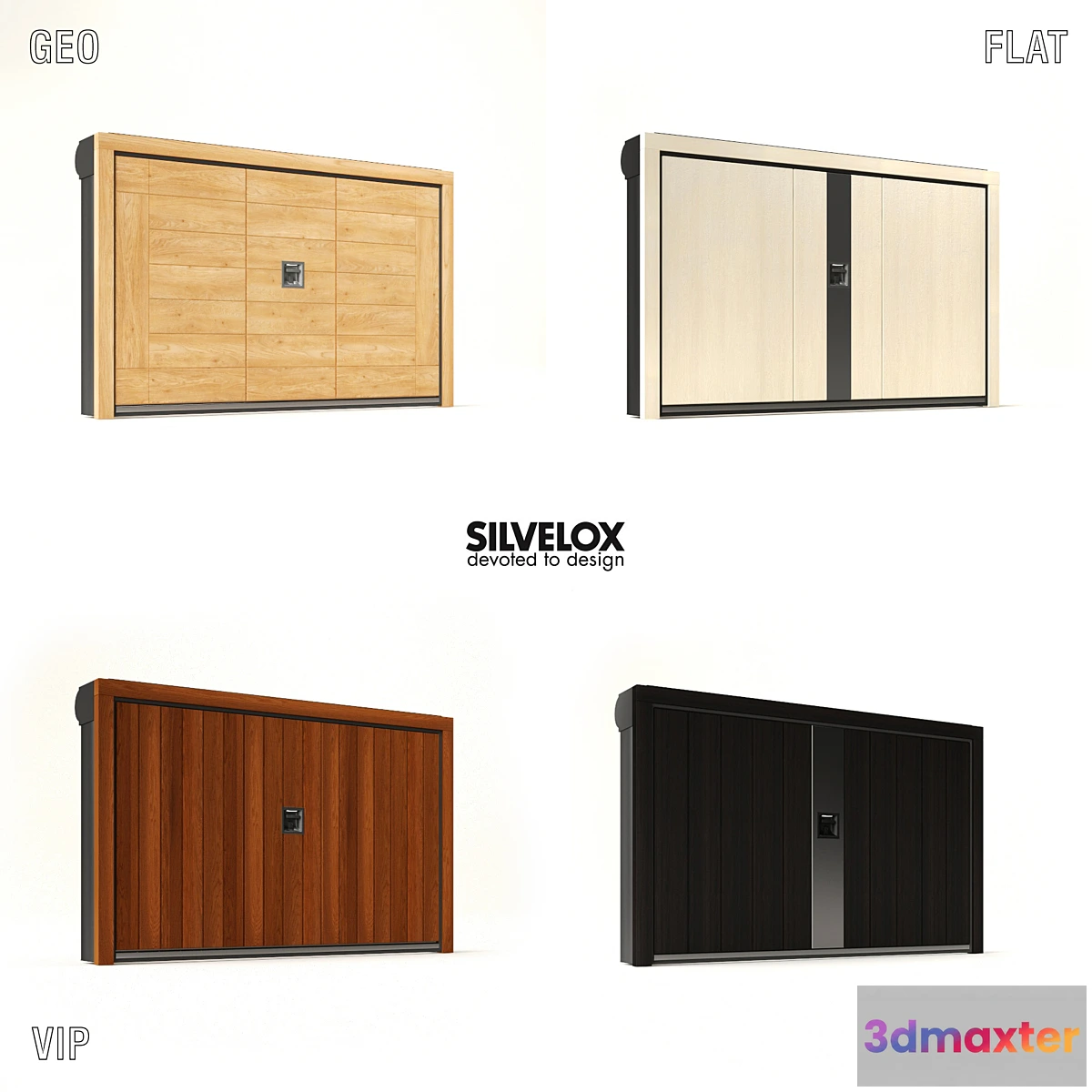 1463504 - Garage doors Silvelox 2 3D Max