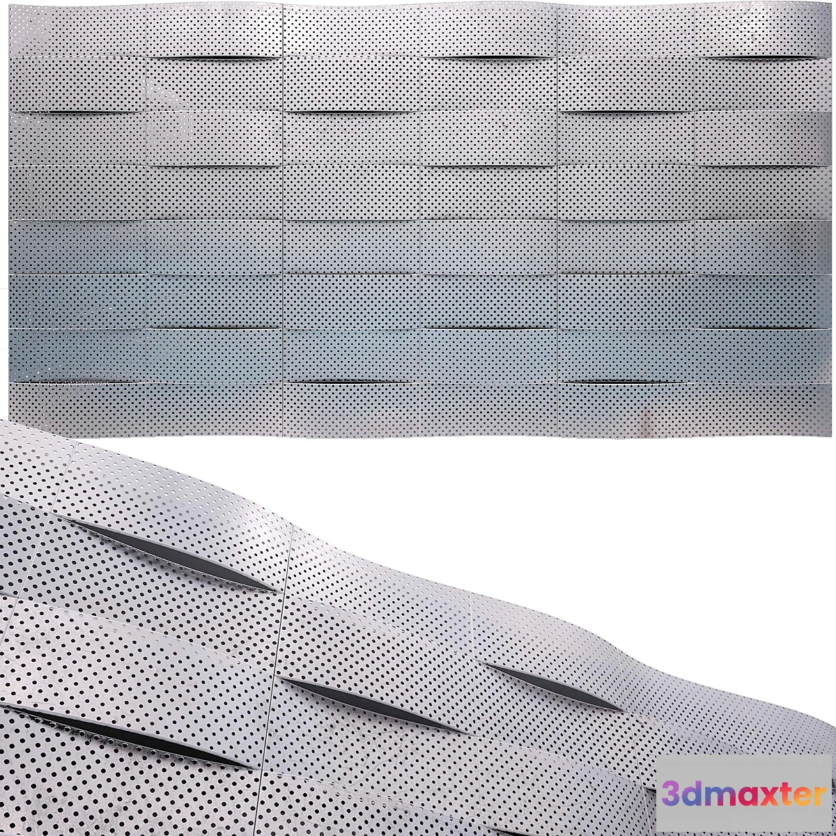 1472522 - perforated metal panel N12 3D Max