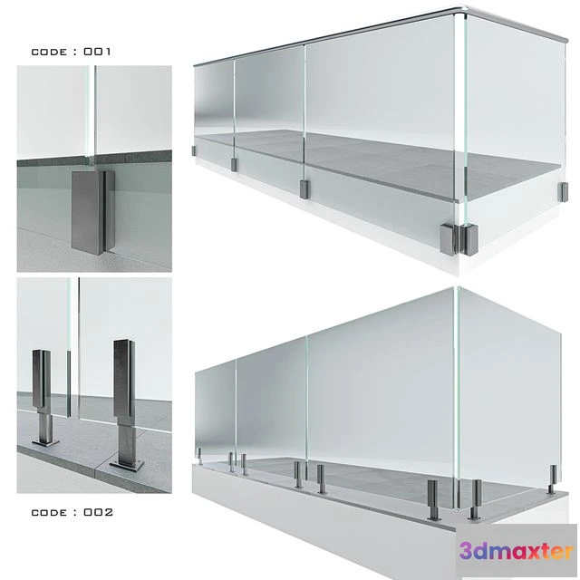 1559755 - railing-02 3D Max