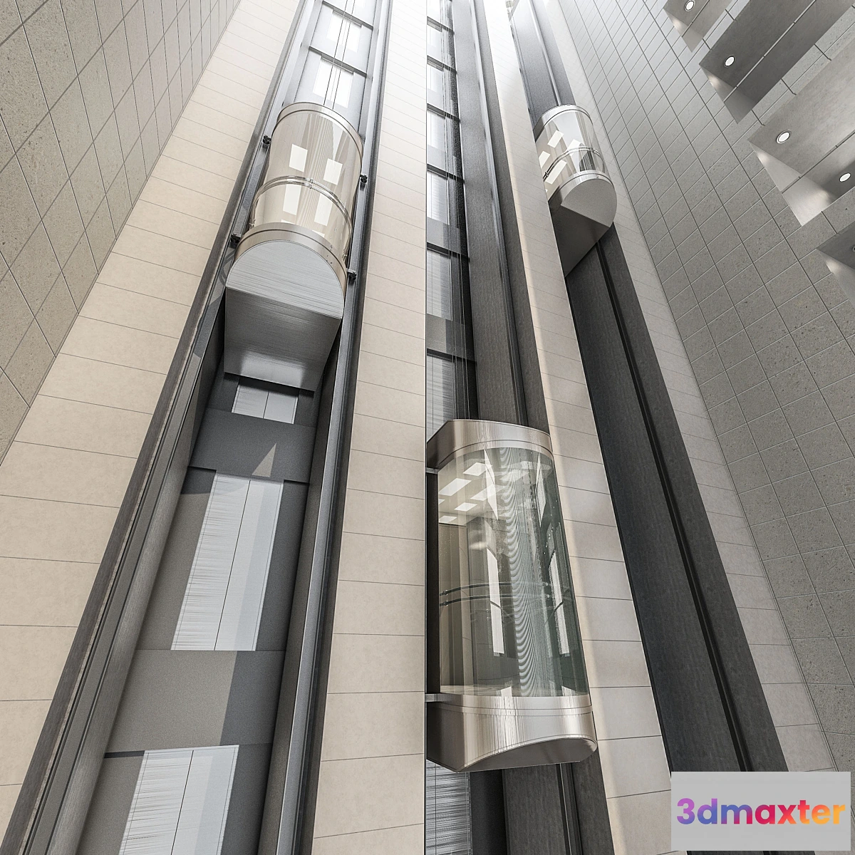 541023 - Glass elevator