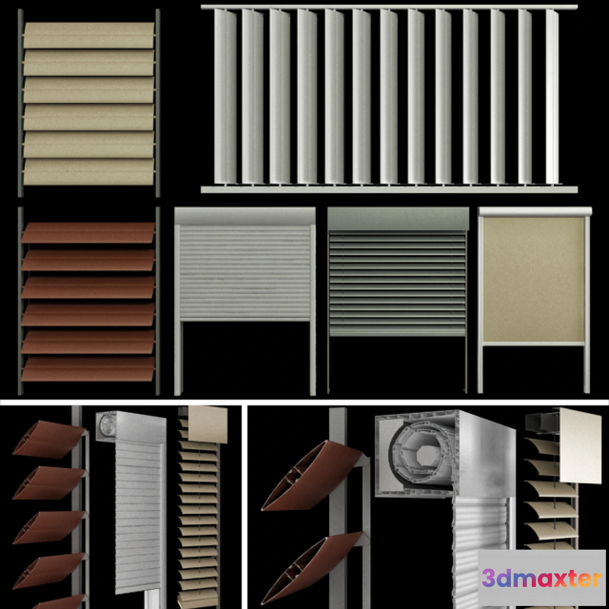 541029 - Blinds and shutters for windows and doors