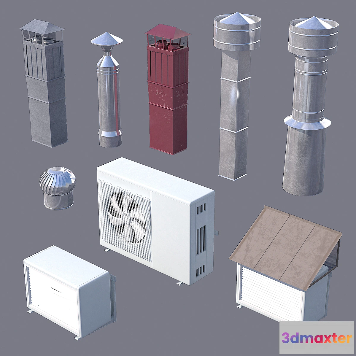 541035 - Set for the roofing of houses 01