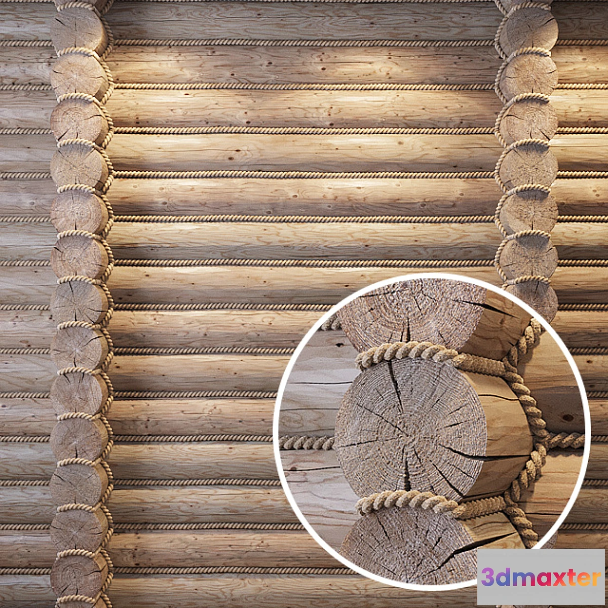 541041 - Logs with ropes