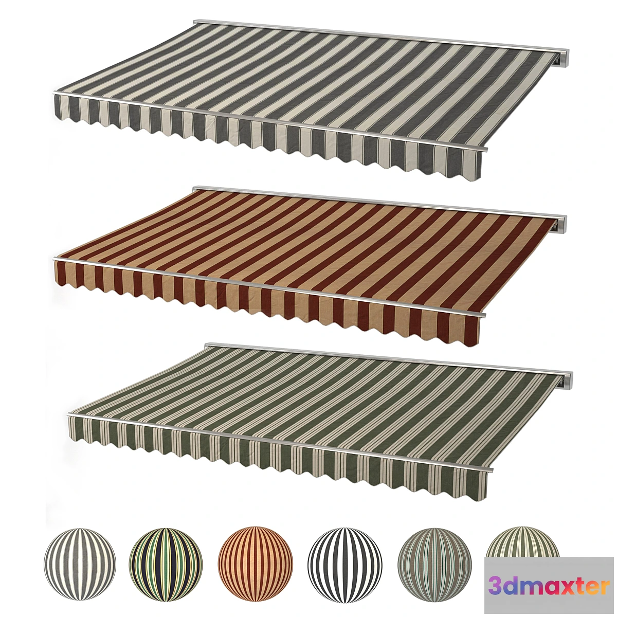 541085 - Awning set kitbash vol.04