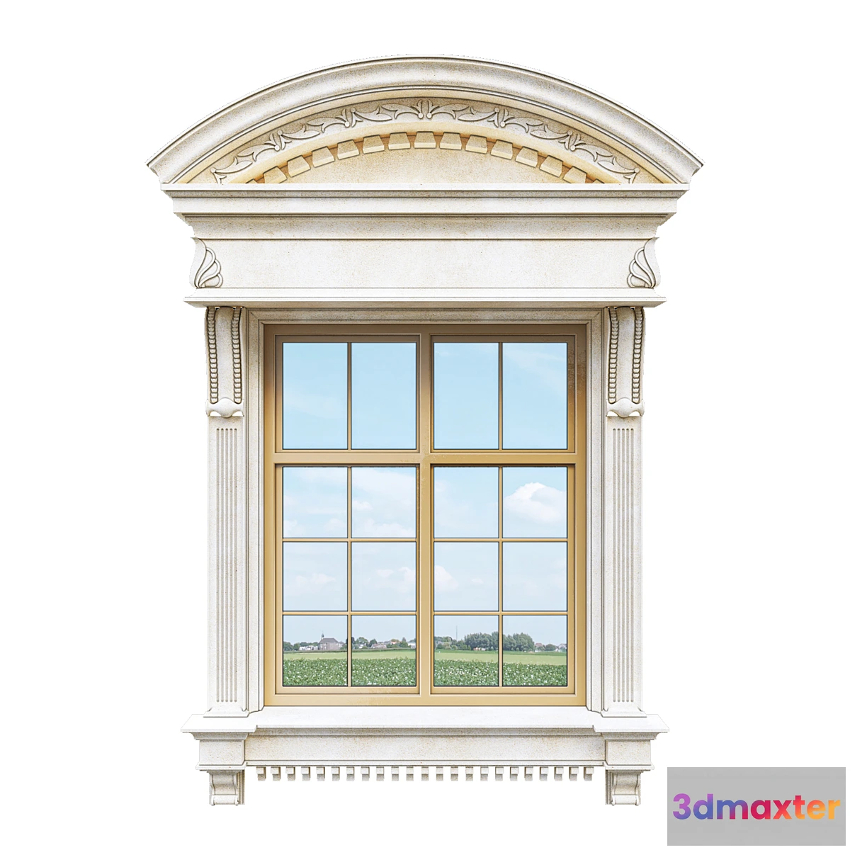 542623 - Classic facade window