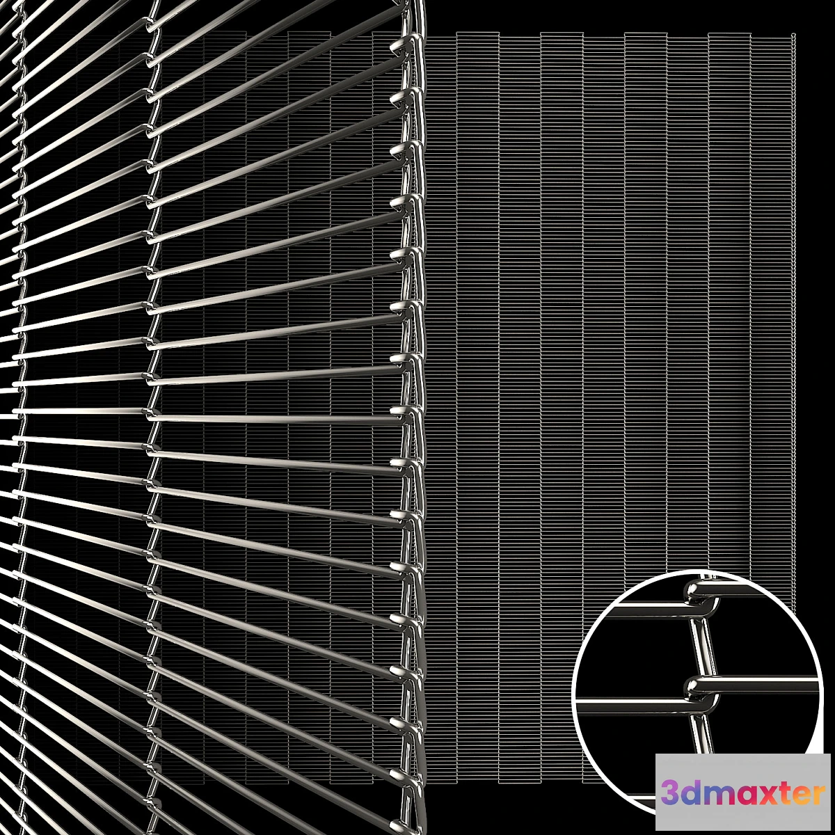 638217 - Architectural metal mesh 57x5mm