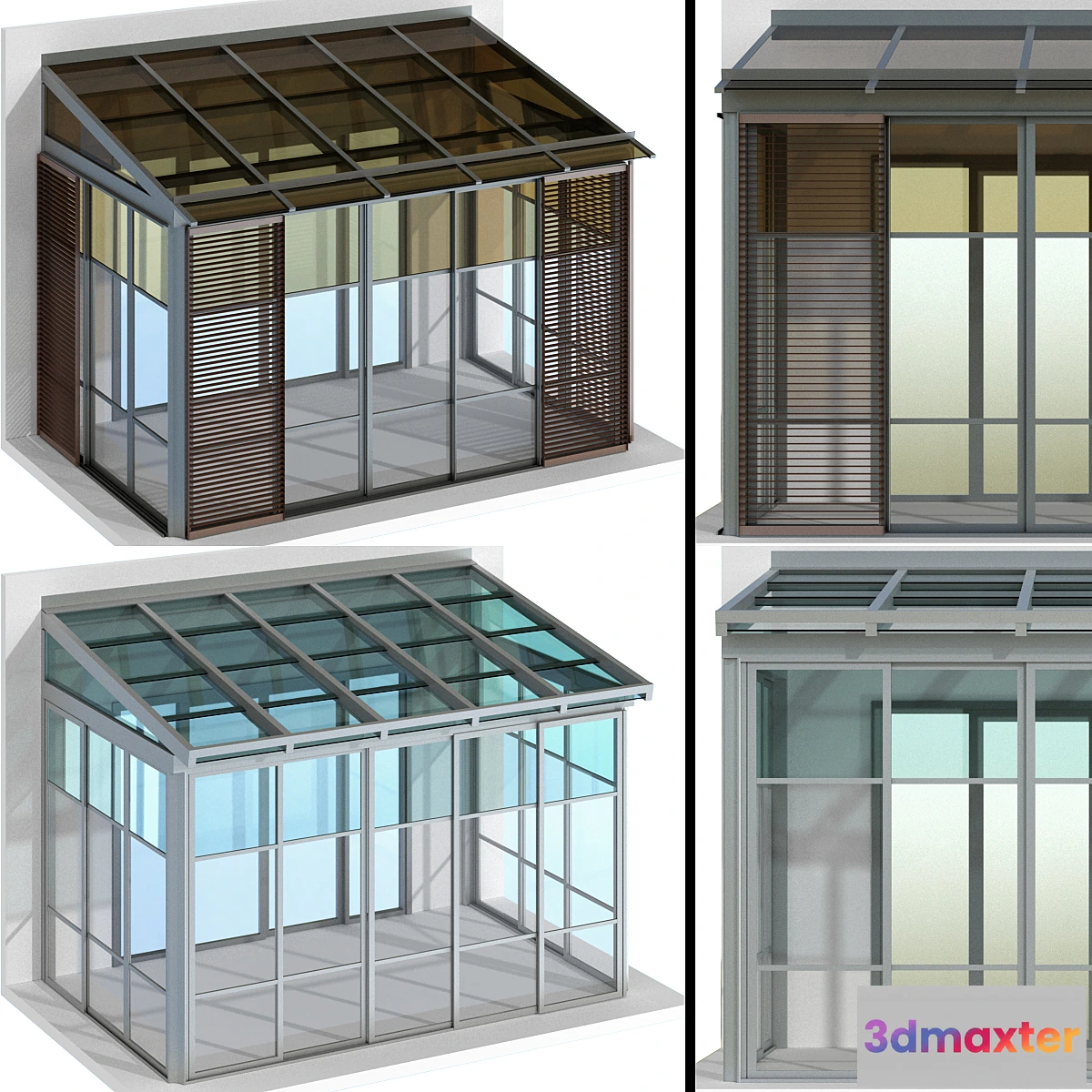 777273 - Metal glazed veranda terrace - No.2