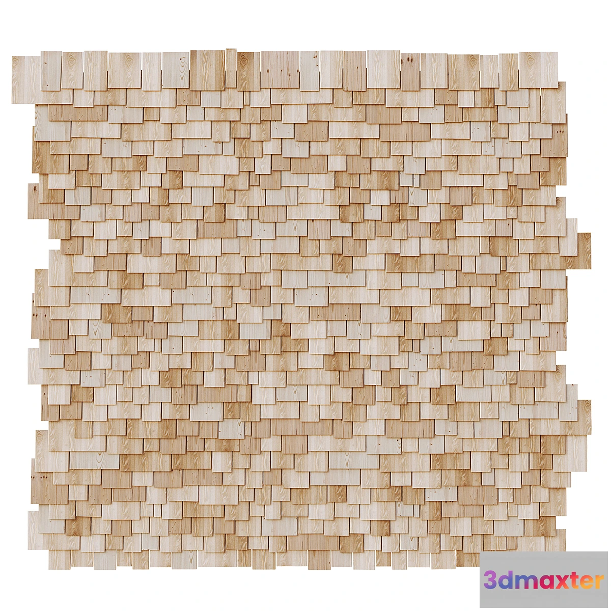 787766 - Wooden roof tiles seamless pattern_1