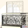 802774 - Forged fence balkonnoe