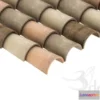 809700 - Mediterranean clay roof tile