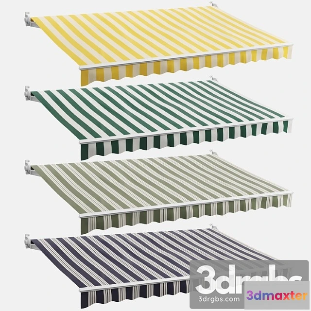 906348 - Awning Set 3 Striped