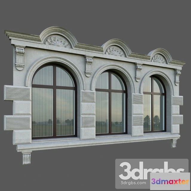 906382 - Classic Arched Window