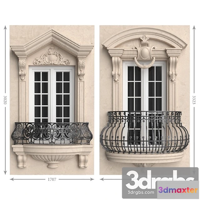906386 - Classic balconies 2