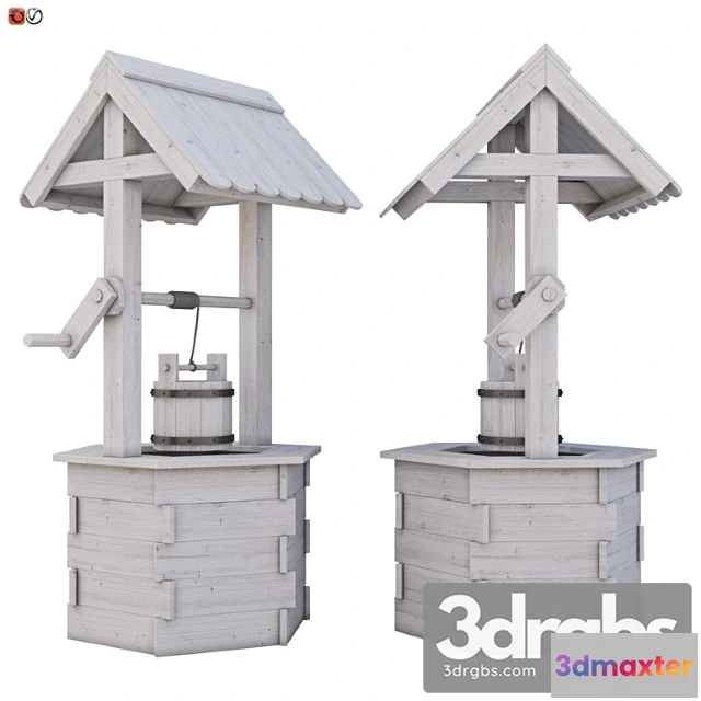 906422 - Decorative Garden Wells 04